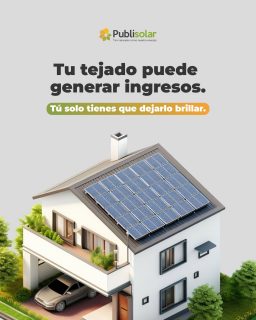 Tu tejado puede darte más de lo que imaginas.
Mientras tú sigues con tu día a día, Publisolar instala, gestiona y mantiene una planta solar en tu cubierta… y tú recibes ingresos pasivos durante 25 años.
🔹 Sin inversión.
🔹 Sin complicaciones.
🔹 Con impacto positivo para ti y para el planeta.
💡 Rentabiliza tu tejado y deja que la energía solar trabaje por ti. Descubre cómo funciona el alquiler de tejados con Publisolar.