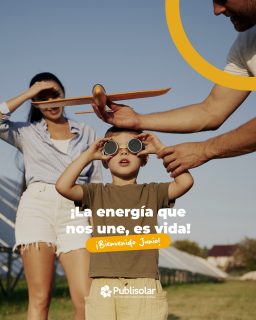 Nuestra mayor riqueza es esta luz que nos une, nos da alegría y ahora también nos da independencia. Orgullosos de nuestra tierra y de nuestra energía.
¡Feliz junio a todos! 💚🙌