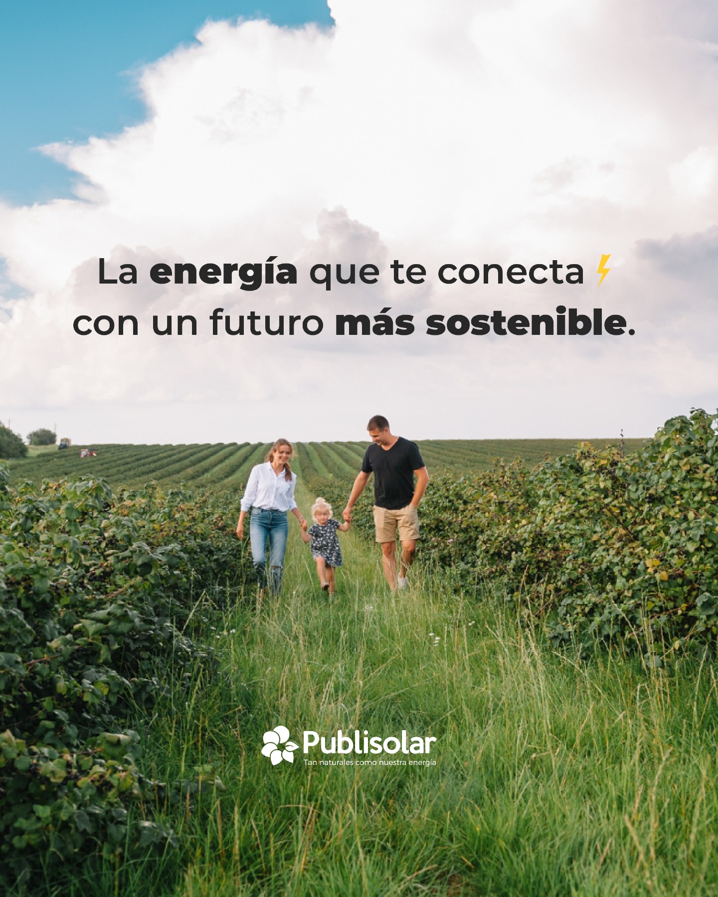 La energía va más allá de la luz que enciende tu hogar.
Es la que conecta con las personas, impulsa empresas, une comunidades y acerca el futuro sostenible que todos queremos. 🌍✨
Cada placa solar que instalamos no solo genera electricidad… también genera ahorro, confianza y un planeta más limpio.
Publisolar. La energía que te conecta. 🌞