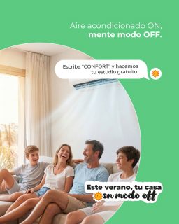 ¿40°C a la sombra fuera? En tu casa se está mejor que en ningún sitio. 🥵➡️❄️ Olvídate de encender el aire "solo un ratito" o de mirar el contador con culpa.
Con las placas solares de Publisolar, el mismo sol que calienta la calle es el que enfría tu salón de forma limpia y gratuita. Un estilo de vida sostenible donde el bienestar de tu familia no pesa en tu cuenta bancaria.
Que el calor no te estropee el verano. Escribe "CONFORT" y hacemos tu estudio gratuito.