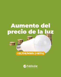 🔊 ¡La luz ha vuelto a subir!

El precio mayorista se ha disparado un +187 % en solo un mes: de 16,93 €/MWh en mayo a 48,66 €/MWh en junio. Y eso puede afectar directamente a tu próxima factura.

🔎 Si tienes tarifa indexada, prepárate para pagar más.
📆 Si es fija, te afectará en la próxima renovación.
❓ Y si no sabes qué tipo de contrato tienes, es el momento de actuar.

💬 ¡Escríbenos para más información!