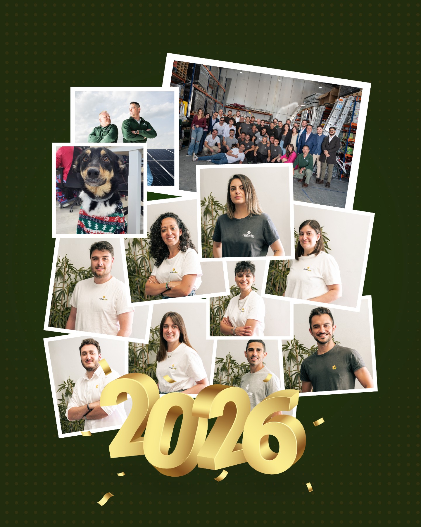 Desde #Publisolar deseamos que este nuevo año venga cargado de energía, oportunidades y mucha luz. ☺️🎄
¡Feliz Año Nuevo! ✨