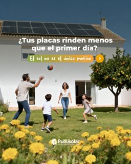 El polvo, la cal y los puntos calientes invisibles pueden estar frenando tu ahorro.
Un mantenimiento técnico a tiempo es la diferencia entre una instalación que dura 10 años o una que rinde 25. ✅
Revisa qué vigilar y descubre cómo conseguir tu mantenimiento GRATIS con la Tribu Solar. 👆