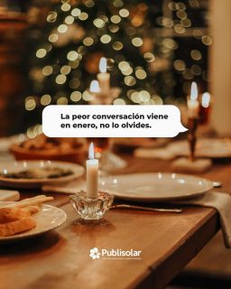 En Nochebuena todos intentamos evitar las conversaciones incómodas…
Pero la peor llega en enero: tu factura de la luz.
Este año, ilumina tu casa sin miedo.
Publisolar — La energía que te conecta.