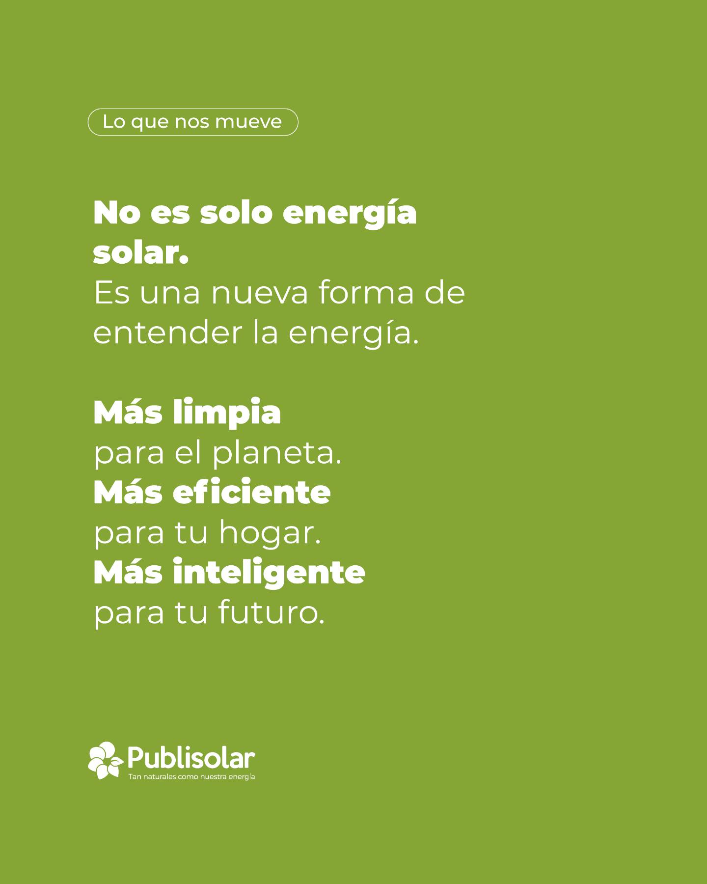 ☀️ No es solo energía solar.
Es una nueva forma de entender la energía.
Una forma de ahorrar mientras cuidas del planeta. 🌍
De generar tu propia electricidad y depender menos de las subidas del mercado. ⚡
Porque cada rayo de sol puede convertirse en algo más que energía:
💚 Más sostenibilidad.
🏡 Más eficiencia para tu hogar.
🔋 Más tranquilidad para tu futuro.
Publisolar: La energía que te conecta. 🤩😏
#EnergíaSolar #Autoconsumo #AhorroEnergético #Sostenibilidad #Publisolar