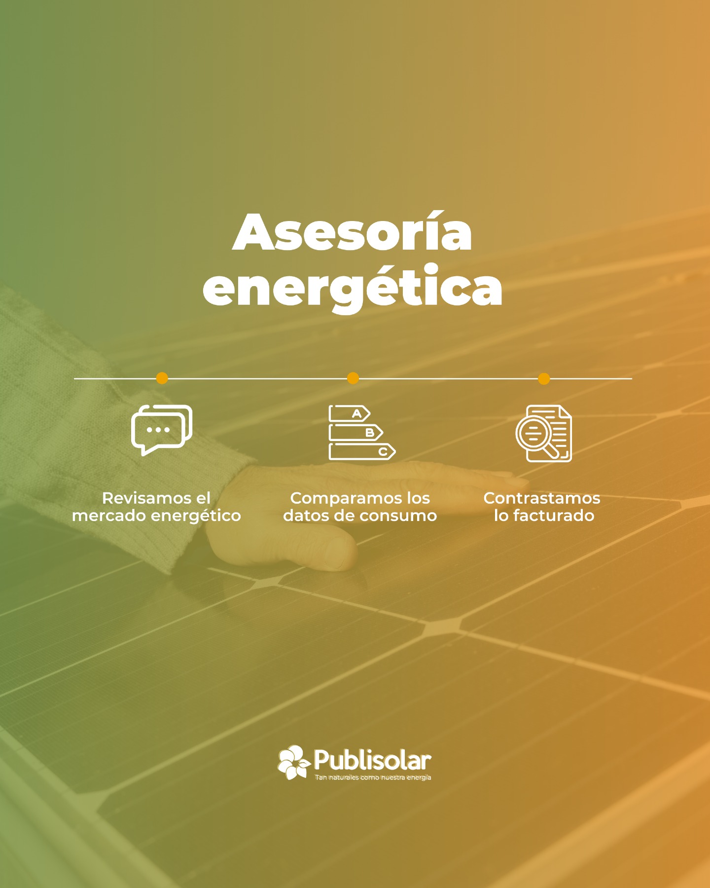 Nuestra misión es clara: plantearte siempre la mejor opción energética. Por eso, en nuestra consultoría analizamos tres factores clave para garantizar que siempre pagues el precio más justo por tu energía. 👇
✅ Revisamos el mercado energético
✅ Comparamos los datos de consumo
✅ Contrastamos lo facturado
Solicita ya tu presupuesto ➡️ Link en el enlace de nuestra biografía.