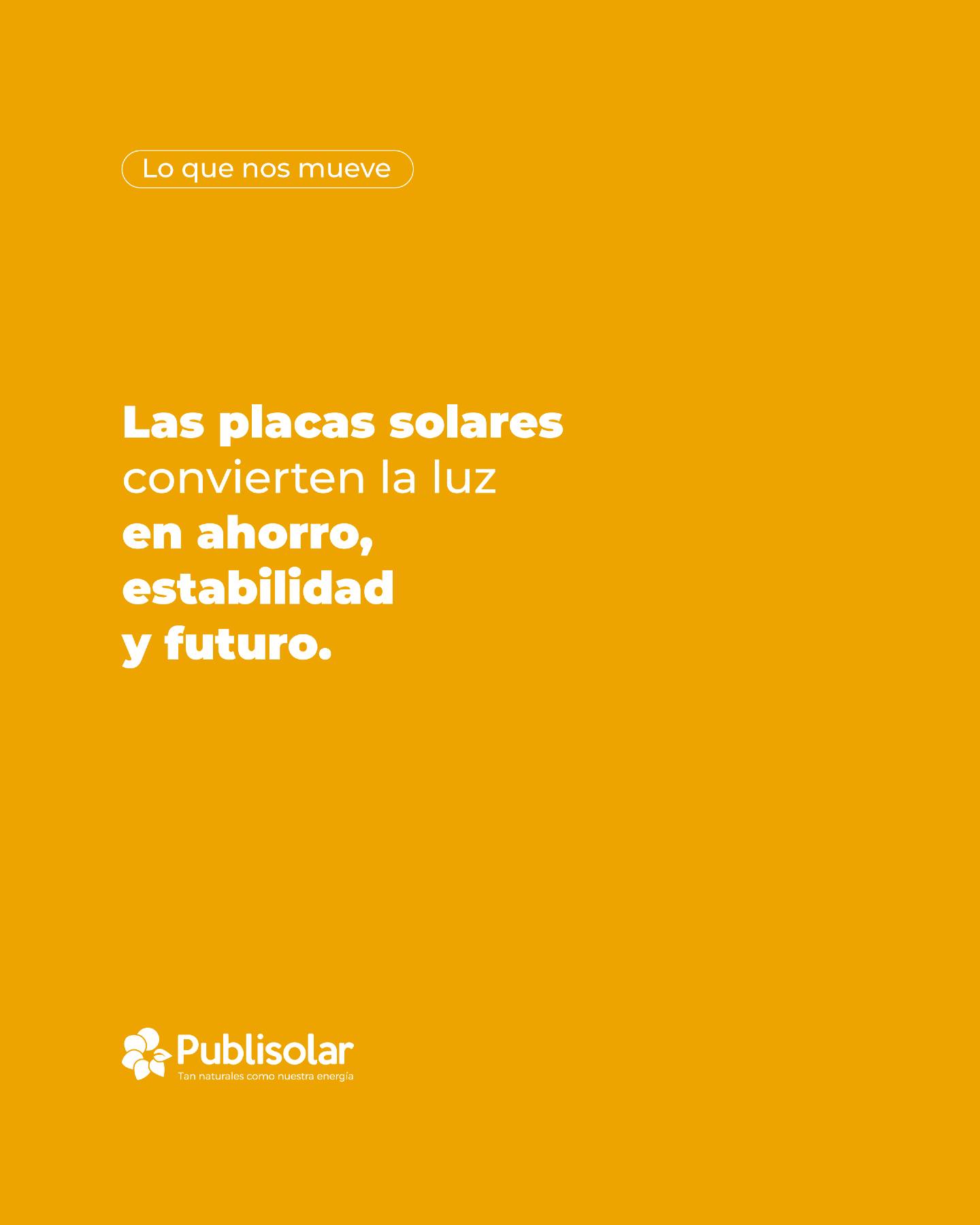 Conectamos el presente con un mañana más limpio.

Elegir nuestras placas solares es elegir un mejor estilo de vida. Es cuidar el planeta aprovechando un recurso que es pura vida: nuestro sol. 🌿✨

Disfruta de una energía limpia que respeta tu entorno y hace que tu día a día sea más ligero. La energía del sol, al servicio de tu bienestar.

¿Te unes al cambio? Escribe "VIDA" y diseñamos tu ahorro. 👇