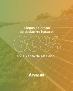𝗢𝗰𝘁𝘂𝗯𝗿𝗲 𝗲𝘀 𝗲𝗹 𝗺𝗲𝘀 𝗹𝗶́𝗺𝗶𝘁𝗲 𝗽𝗮𝗿𝗮 𝗻𝗼 𝗽𝗲𝗿𝗱𝗲𝗿 𝗺𝗶𝗹𝗲𝘀 𝗱𝗲 𝗲𝘂𝗿𝗼𝘀 𝗲𝗻 𝘁𝘂 𝗽𝗿𝗼́𝘅𝗶𝗺𝗮 𝗱𝗲𝗰𝗹𝗮𝗿𝗮𝗰𝗶𝗼́𝗻 𝗱𝗲 𝗹𝗮 𝗥𝗲𝗻𝘁𝗮. 🗓️💶
Si tienes una vivienda unifamiliar, este 2026 puedes financiar hasta el 60% de tu instalación de placas solares gracias a las deducciones estatales del IRPF. Pero hay un detalle crucial: para poder aplicártelo en la Renta de este año, la instalación y los Certificados de Eficiencia Energética deben estar totalmente cerrados antes del 31 de diciembre.
El tiempo corre, pero en Publisolar activamos nuestra Gestión 360º para que tú no muevas un solo papel:
📊 𝗘𝘀𝘁𝘂𝗱𝗶𝗼 𝘁𝗲́𝗰𝗻𝗶𝗰𝗼 𝗴𝗿𝗮𝘁𝘂𝗶𝘁𝗼: 𝗗𝗶𝘀𝗲𝗻̃𝗮𝗺𝗼𝘀 𝗲𝗹 𝘀𝗶𝘀𝘁𝗲𝗺𝗮 𝗶𝗱𝗼́𝗻𝗲𝗼 𝗽𝗮𝗿𝗮 𝗺𝗮𝘅𝗶𝗺𝗶𝘇𝗮𝗿 𝘁𝘂 𝗮𝗵𝗼𝗿𝗿𝗼 𝘆 𝗹𝗮 𝗱𝗲𝗱𝘂𝗰𝗰𝗶𝗼́𝗻.
📑 𝗧𝗿𝗮́𝗺𝗶𝘁𝗲 𝗱𝗲 𝗰𝗲𝗿𝘁𝗶𝗳𝗶𝗰𝗮𝗱𝗼𝘀 𝗼𝗳𝗶𝗰𝗶𝗮𝗹𝗲𝘀: 𝗚𝗲𝘀𝘁𝗶𝗼𝗻𝗮𝗺𝗼𝘀 𝗹𝗼𝘀 𝙘𝙚𝙧𝙩𝙞𝙛𝙞𝙘𝙖𝙙𝙤𝙨 𝙚𝙣𝙚𝙧𝙜𝙚́𝙩𝙞𝙘𝙤𝙨 (𝗮𝗻𝘁𝗲𝘀 𝘆 𝗱𝗲𝘀𝗽𝘂𝗲́𝘀 𝗱𝗲 𝗹𝗮 𝗼𝗯𝗿𝗮), 𝗲𝗹 𝗿𝗲𝗾𝘂𝗶𝘀𝗶𝘁𝗼 𝗶𝗺𝗽𝗿𝗲𝘀𝗰𝗶𝗻𝗱𝗶𝗯𝗹𝗲 𝗽𝗮𝗿𝗮 𝗛𝗮𝗰𝗶𝗲𝗻𝗱𝗮.
👷♂️ 𝗜𝗻𝘀𝘁𝗮𝗹𝗮𝗰𝗶𝗼́𝗻 𝗿𝗮́𝗽𝗶𝗱𝗮 𝗲 𝗶𝗻-𝗵𝗼𝘂𝘀𝗲: 𝗦𝗶𝗻 𝘀𝘂𝗯𝗰𝗼𝗻𝘁𝗿𝗮𝘁𝗮𝘀, 𝘀𝗶𝗻 𝗰𝘂𝗲𝗹𝗹𝗼𝘀 𝗱𝗲 𝗯𝗼𝘁𝗲𝗹𝗹𝗮 𝘆 𝗰𝗼𝗻 𝗹𝗮 𝗴𝗮𝗿𝗮𝗻𝘁𝗶́𝗮 𝗱𝗲 𝗹𝗹𝗲𝗴𝗮𝗿 𝗮 𝘁𝗶𝗲𝗺𝗽𝗼 𝗮 𝗹𝗮 𝗳𝗲𝗰𝗵𝗮 𝗹𝗶́𝗺𝗶𝘁𝗲.
Pon tus ahorros en modo ON ⚡ y deja que nuestro equipo ponga la burocracia en un modo OFF total. 🔌🚫
👇 𝙉𝙤 𝙙𝙚𝙟𝙚𝙨 𝙦𝙪𝙚 𝙨𝙚 𝙖𝙜𝙤𝙩𝙚 𝙚𝙡 𝙥𝙡𝙖𝙯𝙤 𝙛𝙞𝙨𝙘𝙖𝙡. 𝙀𝙨𝙘𝙧𝙞𝙗𝙚 "𝙄𝙍𝙋𝙁" 𝙚𝙣 𝙘𝙤𝙢𝙚𝙣𝙩𝙖𝙧𝙞𝙤𝙨 𝙮 𝙘𝙖𝙡𝙘𝙪𝙡𝙖𝙢𝙤𝙨 𝙩𝙪 𝙙𝙚𝙙𝙪𝙘𝙘𝙞𝙤́𝙣 𝙚𝙭𝙖𝙘𝙩𝙖 𝙝𝙤𝙮 𝙢𝙞𝙨𝙢𝙤.
#Publisolar #DeducciónIRPF #AhorroFiscal2026 #ModoOFF #Gestión360 #PlacasSolares #AutoconsumoUnifamiliar #LaEnergíaQueNosUne