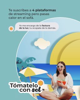 "Haces más cardio agitando el abanico que en todo el año… y aun así, yo soy el villano. 

Spoiler: no soy el problema. Soy energía, soy luz, ¡y soy gratis! 

Mientras tú te derrites, yo estoy aquí, trabajando para ti. No huyas de mí, puedo cambiar tu verano.

Solo tienes que empezar a verme de otra manera." ☀️

#TómateloConSol