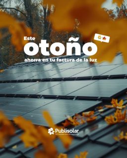 ¿Quién dijo que el ahorro solar acaba en verano? 🤔
El otoño también es temporada de facturas más ligeras.
Con placas solares, el sol sigue sumando 👇
✅ Más tiempo en casa = más autoconsumo
✅ Menos aire acondicionado = menos gasto extra
✅ Producción solar activa
✅ Ahorro acumulado del verano
🍂 En otoño, el sol sigue siendo tu aliado.