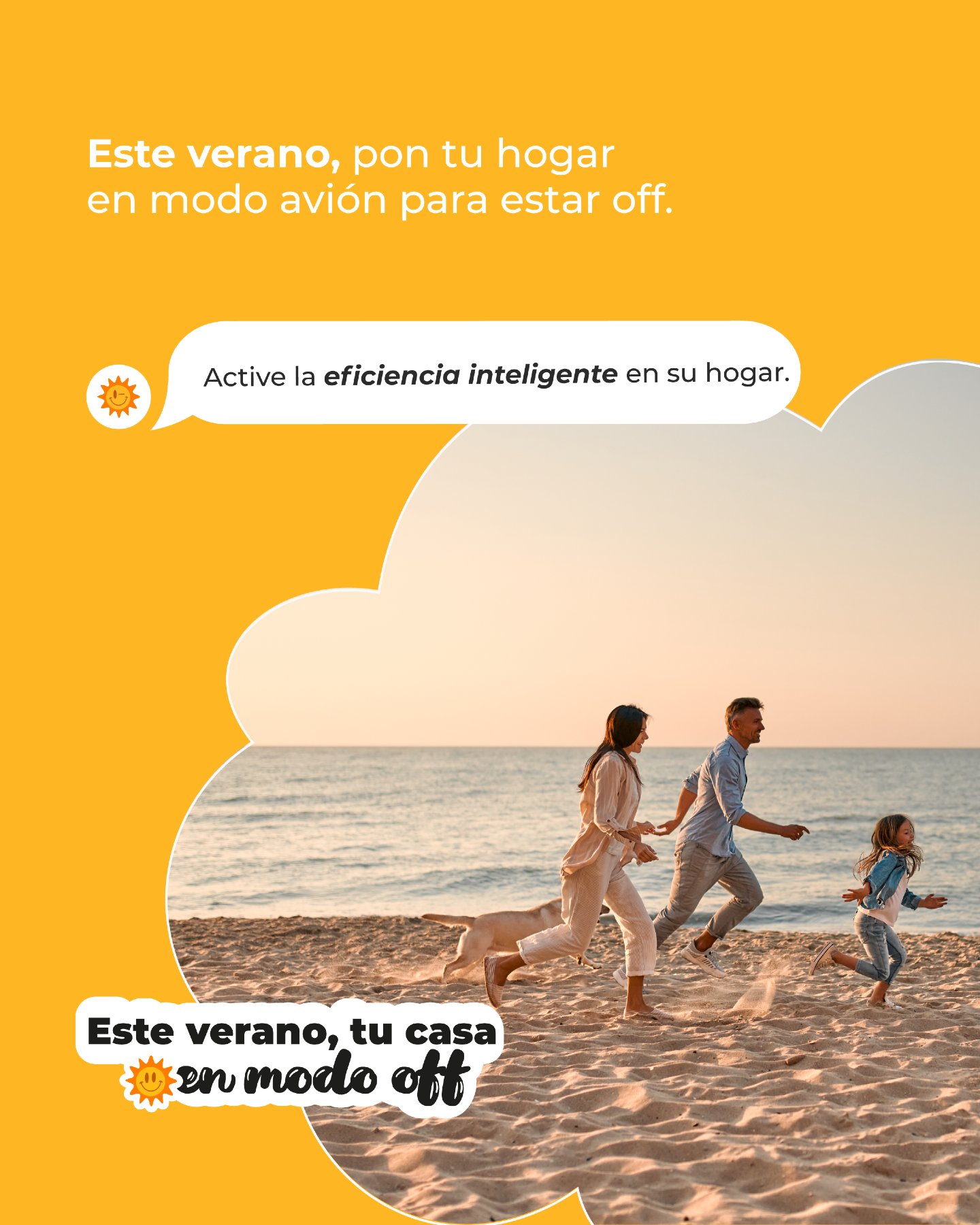 El verano se hizo para descansar, no para calcular kilovatios. 🌊☀️ Llega el momento de desconectar de las alertas del móvil, del miedo a la factura del aire y del estrés del día a día.
Este verano, pon tu hogar en modo on para estar off. Con nuestro ecosistema solar inteligente, tu casa se convierte en una máquina perfecta de eficiencia que genera, almacena y se cuida sola. Tú disfruta de la buena vida, que de tu energía y de tu bolsillo nos encargamos nosotros. 🌿🍹
¿Listo para activar tu modo OFF? Escribe "OFF" y diseñamos tu tranquilidad. 👇