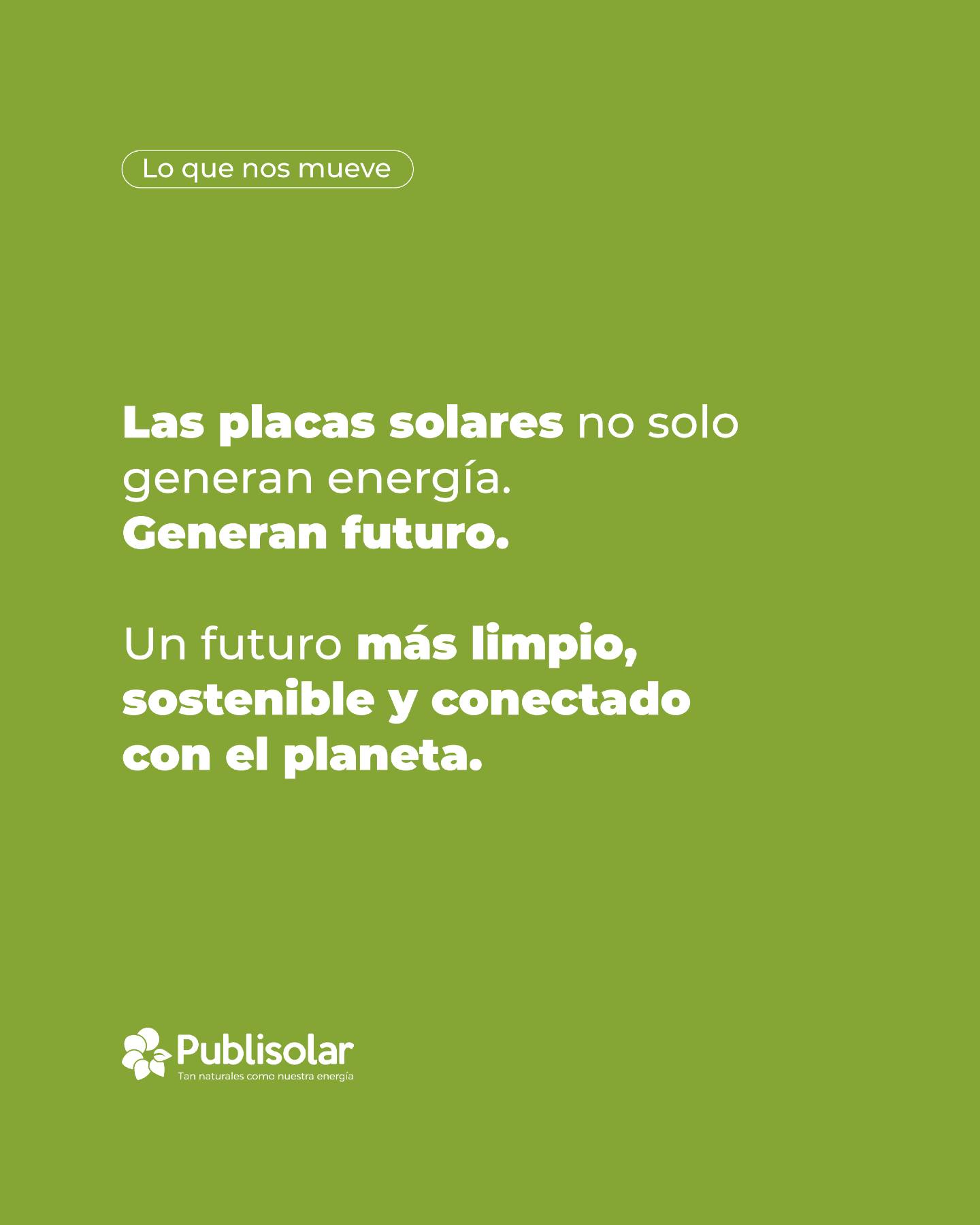 Conectamos el presente con un mañana más limpio.
No es solo cambiar de energía, es elegir un mejor estilo de vida. 🌿✨
Se trata de aprovechar un recurso que es pura vida, nuestro sol, para que tu bienestar y el del planeta vayan de la mano. Con nuestras placas solares, apuestas por una energía limpia que respeta tu entorno y mejora tu día a día.
La energía del sol, al servicio de tu bienestar.
¿Te unes al cambio? Escribe "VIDA" y diseñamos tu ahorro. 👇