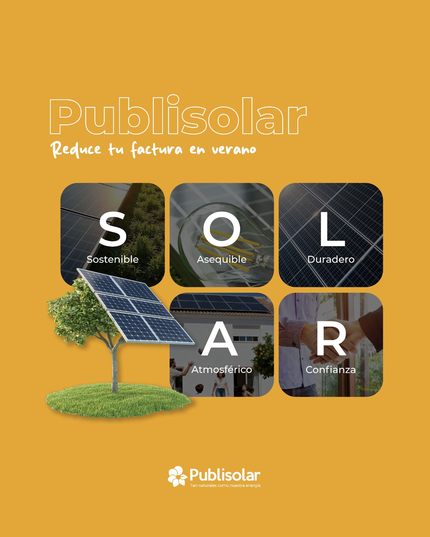 ☀️ Reduce hasta un 90% tu factura este verano.
Mientras las temperaturas suben, también lo hace el consumo energético en hogares y empresas. Aire acondicionado, climatización, piscinas o equipos funcionando durante más horas pueden disparar el coste de la electricidad justo en los meses de mayor producción solar.
La buena noticia es que el verano también es el momento en el que una instalación fotovoltaica alcanza gran parte de su potencial. Generar tu propia energía te permite reducir tu dependencia de la red, estabilizar tus costes y aprovechar al máximo cada hora de sol.