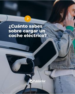 🚘🔋 ¿Cuánto sabes de cargar un coche eléctrico?
Hay muchos mitos circulando… y en Publisolar queremos aclararlos.
❌ “La batería se estropea si cargas todos los días”
✅ Nuestros cargadores inteligentes protegen tu batería y optimizan cada carga.
❌ “Cargar en casa es lento”
✅ Con un punto de carga propio, puedes tener tu coche listo en pocas horas.
Porque tu energía merece moverse contigo. ⚡
#Publisolar