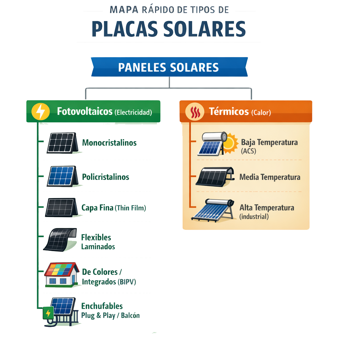 Comparativas de paneles fotovoltaicos