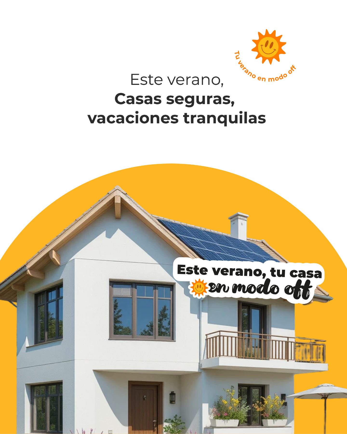 Para poder activar tu modo OFF este verano y desconectar de verdad, necesitas una cosa por encima de todas: seguridad 🛡️✨.
Cuando cierras la puerta de casa para irte de vacaciones, dejas atrás lo que más quieres. Por eso, no solo importa dar el paso a la energía limpia, importa muchísimo quién sube a tu tejado a instalarla 🏡☀️.
En Publisolar tenemos una norma clara: la tranquilidad de tu hogar no se subcontrata.
Contamos con un equipo técnico propio que mima cada anclaje, estructura y conexión bajo los estándares más estrictos. Dejamos tu casa convertida en una máquina perfecta, eficiente y segura que genera de forma autónoma mientras tú solo te preocupas de disfrutar de la buena vida 🌊🍹.
Confianza real, personal propio y cero preocupaciones.
¿Quieres marcharte de vacaciones con total tranquilidad? Escribe "EQUIPO" y diseñamos tu seguridad. 👇
#Publisolar #CasasSeguras #ModoOFF #EquipoPropio #EnergíaSolar #Confianza #EstiloDeVida #LaEnergíaQueNosUne