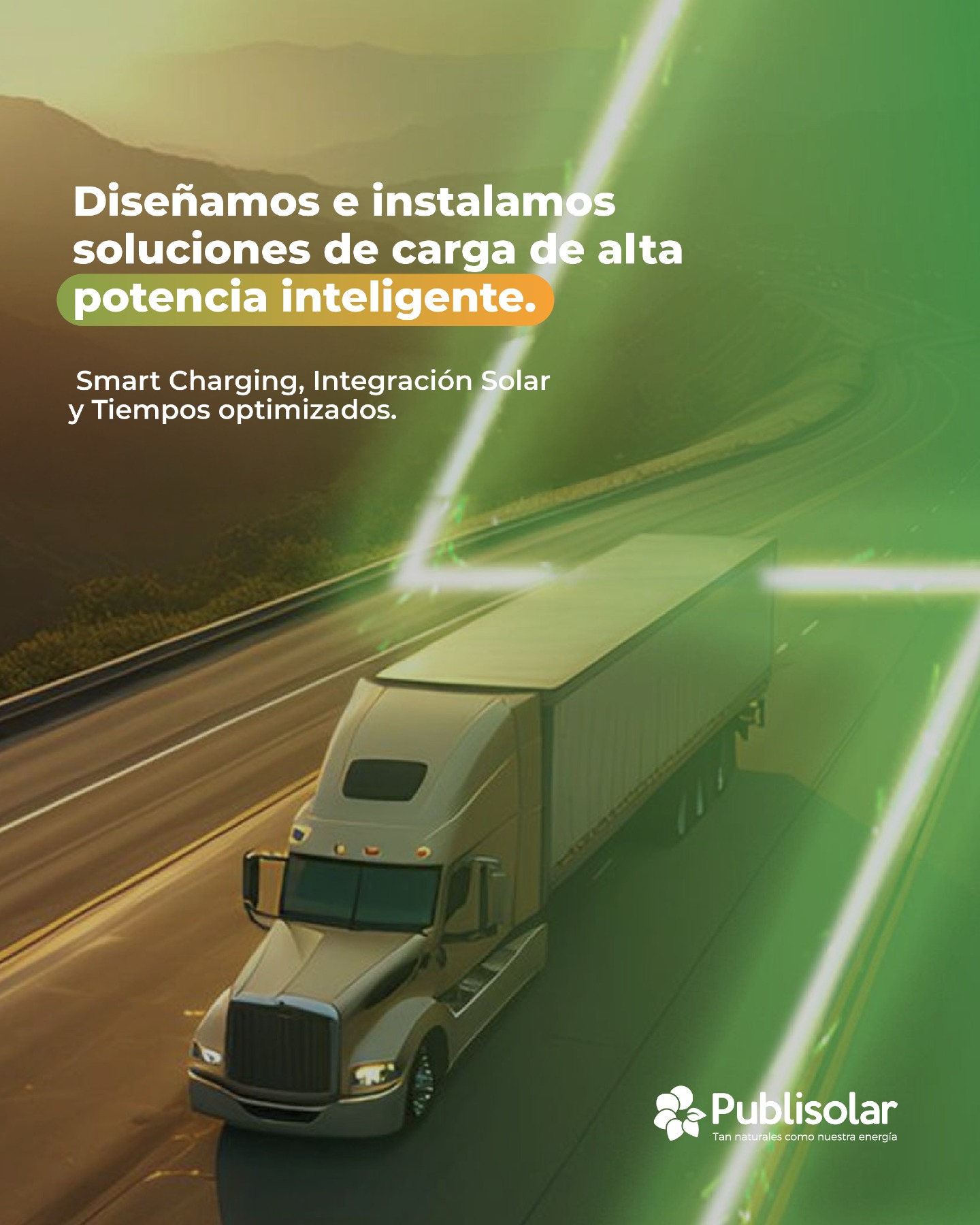 El verdadero reto del camión eléctrico no es la autonomía, es la infraestructura. 🚚⚡
En el sector logístico, un vehículo pesado parado de forma imprevista es una pérdida directa de rentabilidad. Por eso, el éxito de la electrificación de flotas pesadas no depende de buscar energía en ruta, sino de dominar la recarga estratégica en origen.
En Publisolar diseñamos e instalamos soluciones de carga de alta potencia inteligente para centros de distribución:
Smart Charging: Balanceo dinámico para cargar varios camiones a la vez sin superar la potencia contratada de la nave.
Integración Solar: Conectamos los puntos de recarga a tu cubierta fotovoltaica para reducir el coste por kilómetro al mínimo histórico.
Tiempos optimizados: Carga rápida eficiente durante los descansos obligatorios o las tareas de carga y descarga.
Activa el modo ON de tu base logística y pon tu cadena de suministro en modo OFF de imprevistos.
👇 Diseña el ecosistema de recarga para tu flota con nuestros ingenieros: https://publisolar.es/empresa-cargadores-electricos/
#Publisolar #CamionesEléctricos #LogísticaSostenible #FlotasEléctricas #InfraestructuraDeCarga #SmartCharging